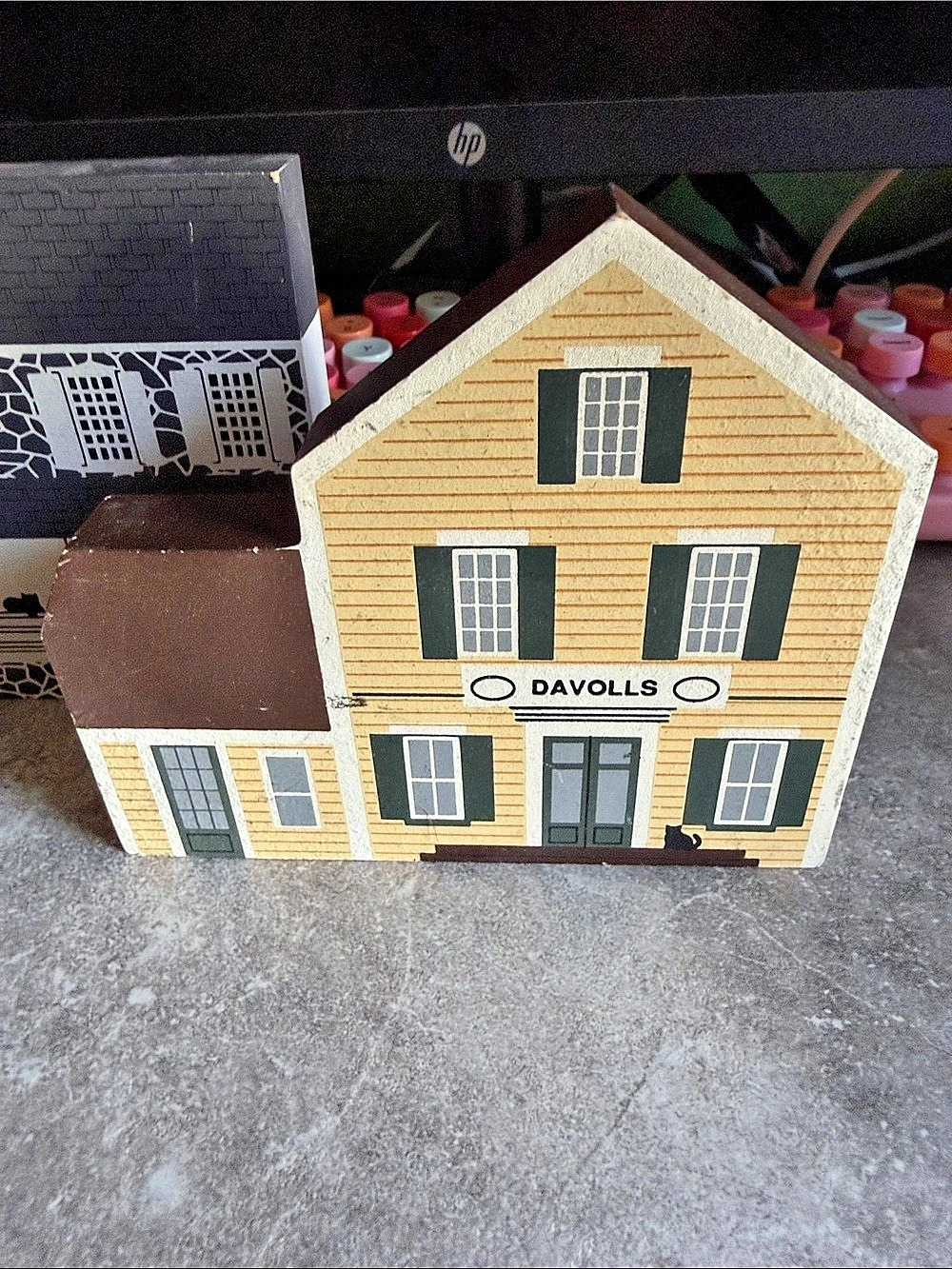 The Cat's Meow Davolls General Store Wooden Decor
